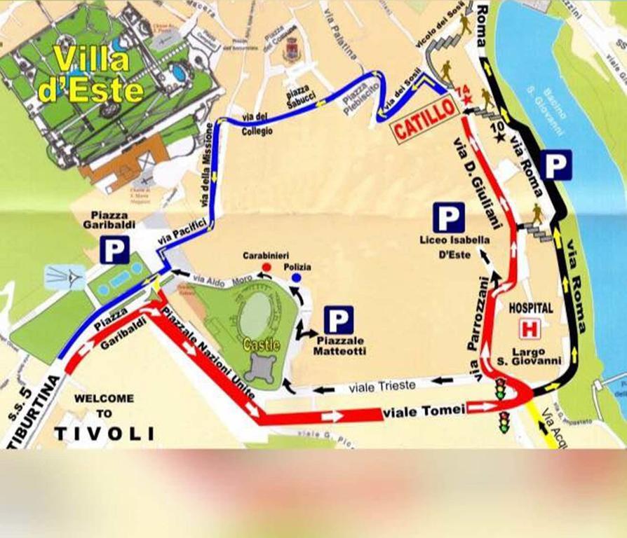 B&B Catillo Tivoli Dış mekan fotoğraf